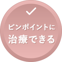 一人ひとりに合わせたオーダーメイド治療